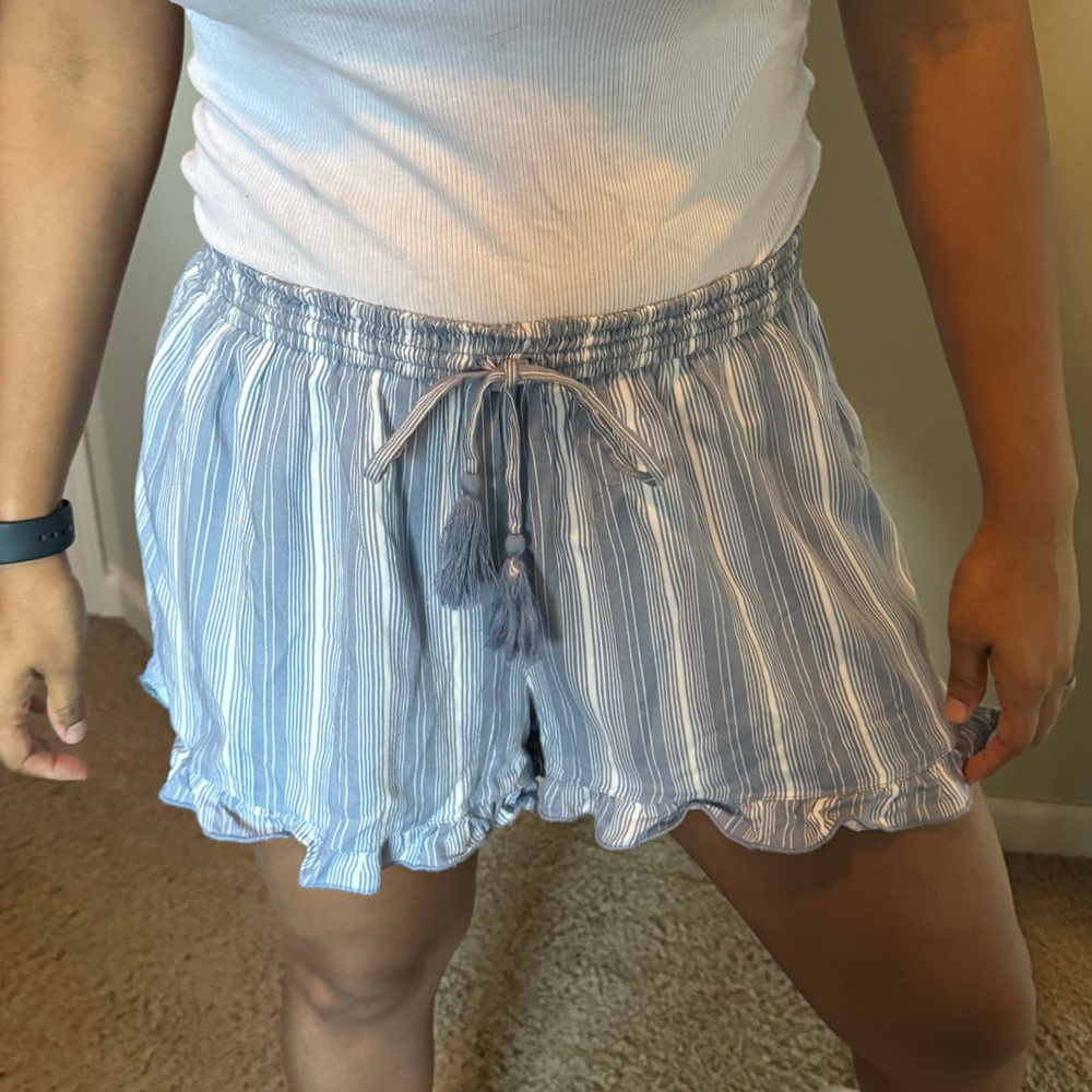 Blue Hollister comfy shorts